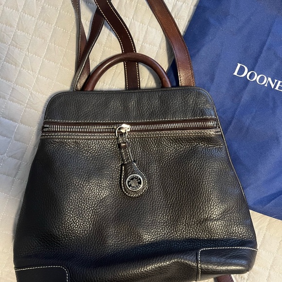 Dooney & Bourke Womens Leather Backpack - Picture 2 of 6